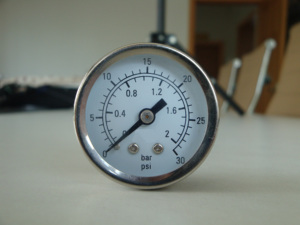 40mm 압력 게이지 SS316 드라이 2 바/psi 압력계의 다른 유형 - Product Image 4