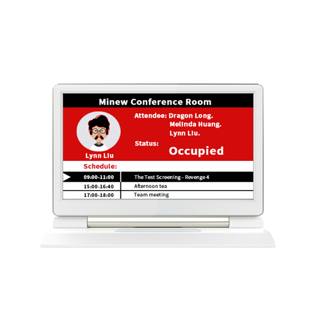 Minew 7.5 inch flexible e-ink display color e-tag electronic shelf label bluetooth for smart healthcare