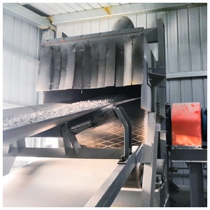 Convoyeur à bande électrique industriel longue distance 100m pour l'exploitation minière Convoyeur à bande à crampons - Product Image 3