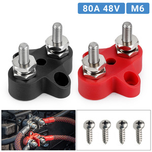 Bloque de Terminales de Tornillo CNSPEED M6 M8 48V, Conector de Batería de Acero Inoxidable para Auto, RV, Barco - Product Image 5