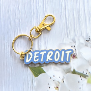 Chất Lượng Cao Mạ Vàng Tùy Chỉnh Riêng Của Bạn Logo Kẽm Hợp Kim Cứng Men Kim Loại Móc Khóa - Product Image 5