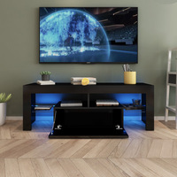 Fabrik Großhandel Hochglanz LED-TV-Schrank einfache kleine Wohnung Lagerung Couch tisch multifunktion alen Speicher TV-Schrank