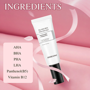 Özel AHA BHA PHA Exfoliating jel kaldır kir derin temizlik nemlendirici parlatıcı yüz soyma jel - Product Image 4