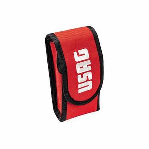 Pochette à outils Usag rouge avec bordure noire, taille compacte pour le rangement des outils - Product Image 1