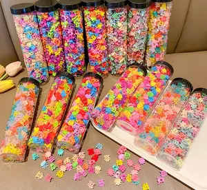 Venta al por mayor barato 100 piezas flor corazón mariposa forma accesorios para el cabello plástico pequeño mini pinza para el pelo para niñas