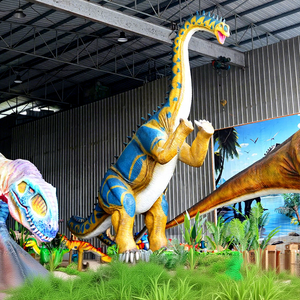 LONGTU Zigong Dinosaur Factory Amusement Giant Life-size Long Neck <span class=keywords><strong>Alive</strong></span> Animatronic Dinosaur <span class=keywords><strong>Robot</strong></span> for Exhibition Event - Product Image 1
