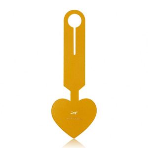 Custom Logo Travel Accessory Name <b>ID</b> Heart Shape Luggage <b>Tags</b> Pu Leather Personalized Luggage <b>Tag</b> - Product Image 6