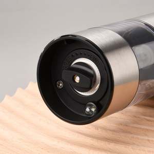 Juego de molinillo de pimienta eléctrico recargable personalizado ODM, molinillo de sal de Rosa transfronterizo de dos piezas, batería de litio de Metal duradera - Product Image 5