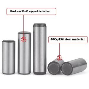 Goupilles filetées cylindriques creuses en alliage zingué, parallèles et étagées, personnalisées OEM - Product Image 5