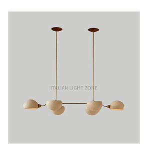 Lustre design moderne du milieu du siècle en laiton, luminaire suspendu pour salle à manger, élégant luminaire pour la maison - Product Image 1