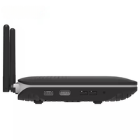 Modem de routeur WiFi FTTH noir utilisé 4FE + 2POTS + USB avec EPON GPON Gepon 2 antennes Terminal sans fil ONU ONT