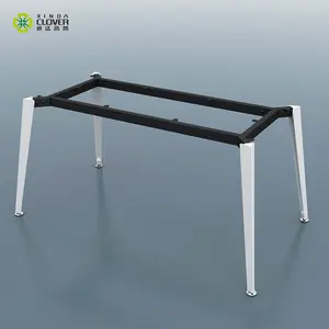 Pied de Table en acier de haute qualité, vente en gros, composant de bureau, 1 pièce