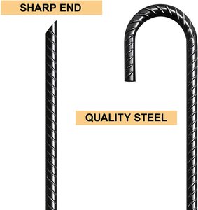 <span class=keywords><strong>เหล็ก</strong></span>เส้นยึดพื้นแบบ J Hook รุ่นพิเศษ แข็งแรงเป็นพิเศษ ขนาด 1/<span class=keywords><strong>4</strong></span> นิ้ว เคลือบกันสนิม - Product Image 2