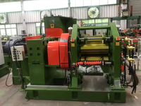 Calendrier à trois rouleaux de type L et de type Z, haute précision, motorisé, automatique, 380V, pour la production de tôles et le revêtement, haute productivité