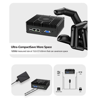 Ordinateur industriel embarqué multi-ports série Intel Core I7-1255U Windows10/Linux 1*M.2 SATA DDR4 RAM WiFi 2xRS232/485 2xRJ45