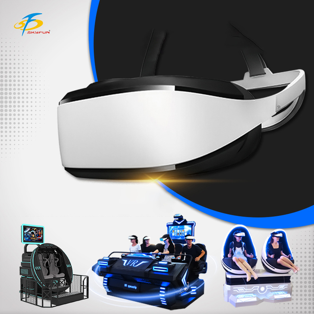 High Definition 2.5K VR Glasses Dedicated Screen Integrated Headband Design Virtual Reality Horror Games 9D Indoor Shopping Mall