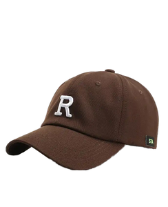 Gorra de Béisbol Deportiva para Mujer, Estilo Urbano, para Primavera/Verano, con Letra R, en Oferta - Product Image 1