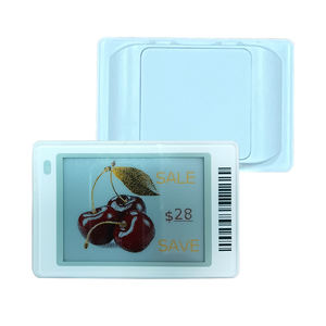 New Bluetooth 2.4G Highlight Nfc Small Size 1.8 Inch 4 Color Garment Price Tag Digital Esl Tag For Clothing Store Esl Oem Api - Product Image 1