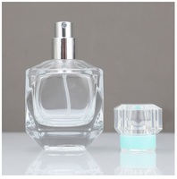 HOMAY emballage vente chaude nouveau bleu diamant bouteille de parfum vaporisateur cosmétiques bouteille de parfum