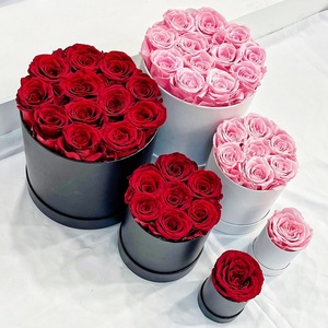 Box Roses Rose High-end Gift Box Preserved Flower Roses Box Packaging Flower Rose Boxes Flower Gifts