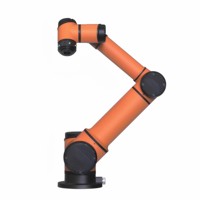 Bras robotique collaboratif AUBO I5, Cobot 6 axes, charge utile 5 kg, manipulateur à enseignement par traînée pour l'assemblage, le soudage, la préhension et l'automatisation de la pose