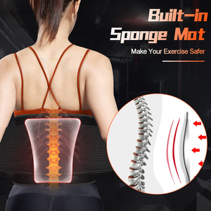 Fitness Running Gym Workout Männer Frauen Gewichts verlust Schweiß gürtel Abnehmen Körperform Wirbelsäulen schutz Verbesserter Sport Taillen gürtel - Product Image 4