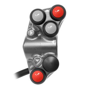 Interrupteur de guidon gauche pour Triumph Street Triple 765 RS/MOTO2 (Titane) - Product Image 4