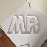 Boîte d'emballage pliable imperméable en papier pour bonbons, pâtisseries, lettres et chiffres, avec pelliculage mat, haut de gamme, échantillon gratuit