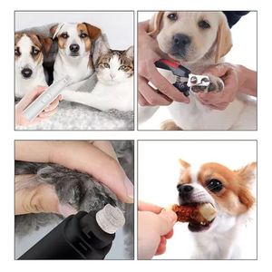 Cortaúñas Eléctrico para Perros, Recargable por USB, Silencioso, para Mascotas, Gatos, Herramientas de Aseo de Uñas - Product Image 5