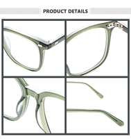 Montures de lunettes optiques pour hommes, logo personnalisé de luxe, montures de lunettes uniques, montures fines en acétate, lunettes optiques