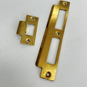 Plaque de gâche de porte en acier inoxydable 201 avec loquet pêne dormant matériel d'estampage personnalisé pour cadre de porte <span class=keywords><strong>et</strong></span> montant - Product Image 3