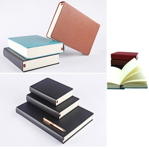 Carnet de notes personnalisé 660 pages, <span class=keywords><strong>super</strong></span> épais, A5 A6 A4, pages intérieures vierges, agenda, carnet de croquis en cuir PU, couverture rigide - Product Image 3