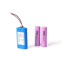 Baterai Lithium Ion 18650 Pak tegangan kapasitas kustom 3.7V 7.4V 1200mah 1500mah 1800mah 2000mah 2600mah 3200mah Itass