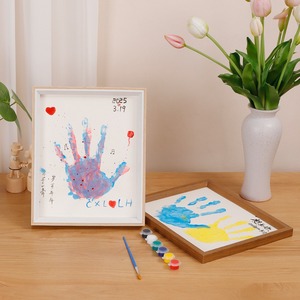 <span class=keywords><strong>Cornice</strong></span> Portafoto Fai-da-Te per Impronte di Mani, Regalo di San Valentino per Fidanzati, Include Kit per Impronte di Mani di Bambini - Product Image 3