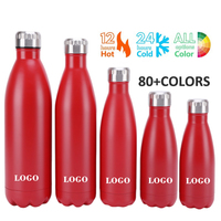 Beauchy 2025 Produit populaire Bouteille à vide isolée à double paroi de haute qualité Bouteilles d'eau personnalisées à faible quantité minimale de commande Logo personnalisé