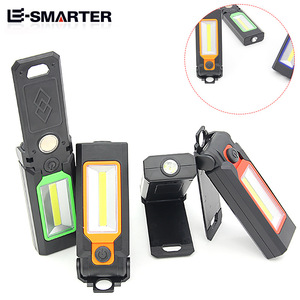 ไฟฉายทำงาน Le-Smarter Cob 30000h แบบ LED ชาร์จไฟได้ พกพาสะดวก ใช้สำหรับตั้งแคมป์ มีแม่เหล็ก ปรับพับได้ - Product Image 4