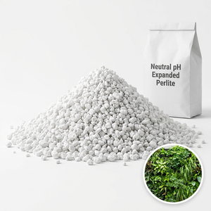 Perlite horticole écologique en granulés, pH neutre, perlite expansée pour le substrat <span class=keywords><strong>de</strong></span> pot et le drainage des jardins verticaux - Product Image 1