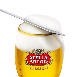 أداة كاشطة رغوة البيرة OEM مقشدة الرأس البيرة مع مقبض ABS للترويج أو خدمة بار - Product Image 6