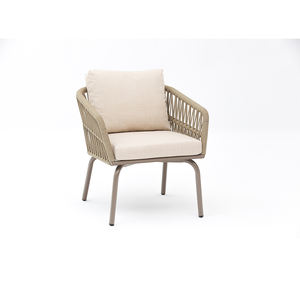 حديقة في الهواء الطلق اليد المنسوجة الروطان حبل طقم أريكة - Product Image 3