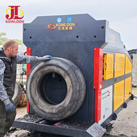 Machine à dégarnir les pneus, extracteur de fil de pneu, machine hydraulique à dégarnir les pneus de camion, prix