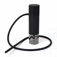 Ensemble de chicha portable mini avec conception à tuyau unique pour une utilisation en voyage, chichas bon marché et chicha en gros
