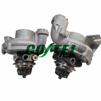 Boîtier de Turbocompresseur Stage 2 Amélioré + CHRA pour BMW 550i 650i N63TU 4.4 821613 11657646093 7646093 11657605047 7605047 11657577018