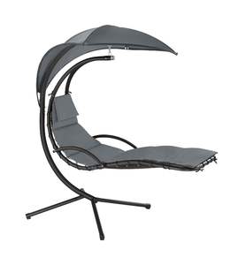 <span class=keywords><strong>Fauteuil</strong></span> <span class=keywords><strong>Suspendu</strong></span> d'Extérieur sur Pied pour Patio, Balancelle de Jardin et Mobilier de Détente - Product Image 3