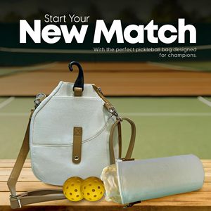 Paletta portatile e sacco a sfera Pickleball palette custodia con cinturino per le donne - Product Image 3