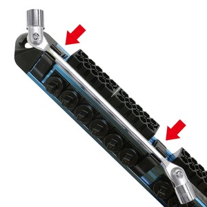 ที่จัดเก็บดอกไขควงและอุปกรณ์เสริมแบบแม่เหล็ก อลูมิเนียม พร้อมระบบล็อคและปลดเร็ว สำหรับงานอุตสาหกรรมและงาน DIY รับผลิตแบบ OEM/ODM - Product Image 4