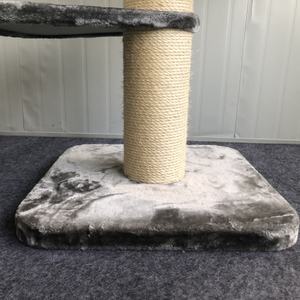 Longnew Lantai Hewan Peliharaan Ke Ketinggian Langit-langit Dapat Disesuaikan Kualitas Tinggi Pohon Kucing Besar Berkelanjutan Tiang Goresan 60*60*275,L CN;ANH - Product Image 6