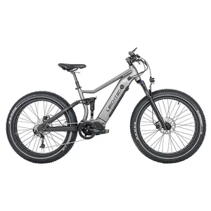 full suspension fat tire electric bike 1000w/high quality cheap electric mountain bicycle/factory e bike full suspension