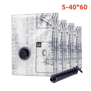 Sac de rangement G-One-Button pour pompe à vide, anti-humidité, anti-moisissure, en tissu épaissi, gain de place de 70 %, pliable pour chambres - Product Image 3
