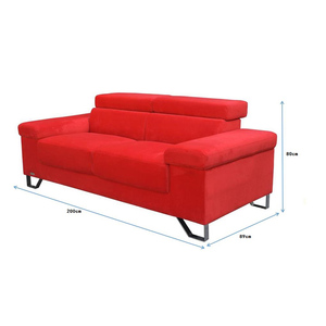 Sofá Moderno <span class=keywords><strong>de</strong></span> Tela <span class=keywords><strong>de</strong></span> <span class=keywords><strong>3</strong></span> <span class=keywords><strong>Plazas</strong></span> <span class=keywords><strong>de</strong></span> Lujo Árabe para Sala <span class=keywords><strong>de</strong></span> Estar y Taller - Product Image 5