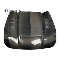 Applicable à la capot moteur en fibre de carbone Ford Mustang 2024, type Tf, capot moteur à radiateur multi-pores